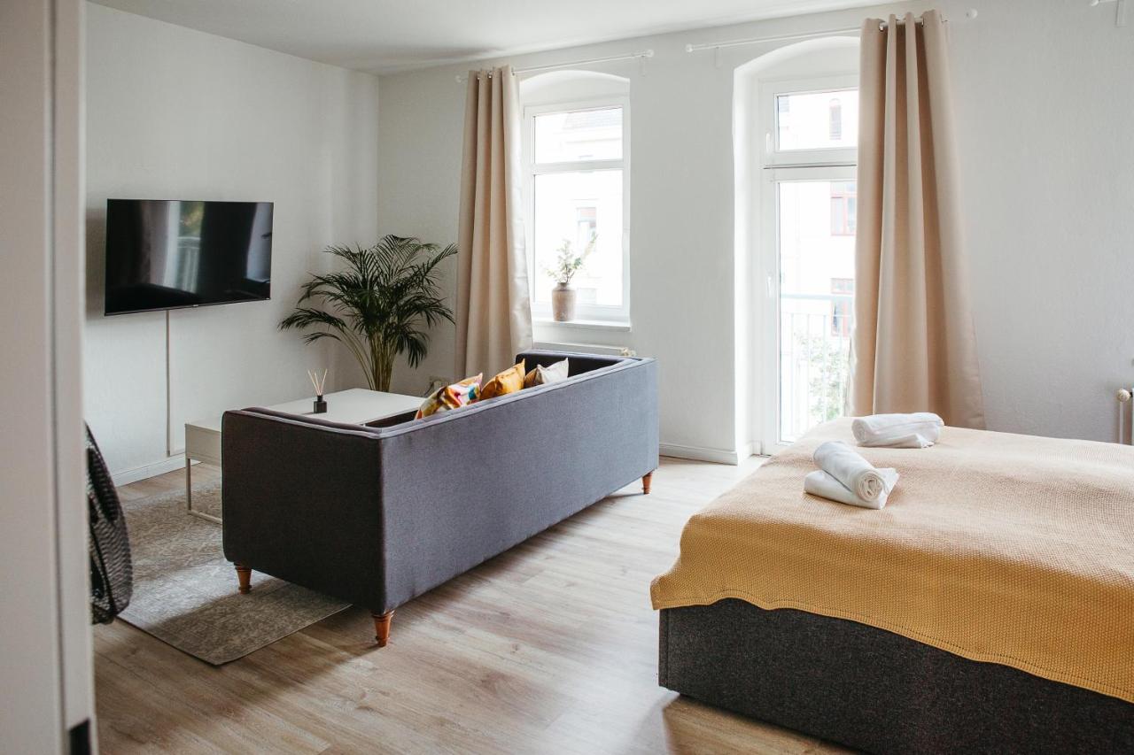 Magdeburg Wohnkomfort - Vollausgestattet - Streaming - Familie & Business Eksteriør bilde